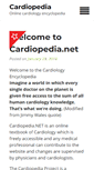 Mobile Screenshot of cardiopedia.net