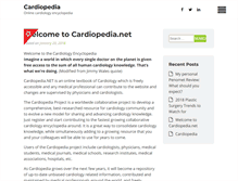 Tablet Screenshot of cardiopedia.net